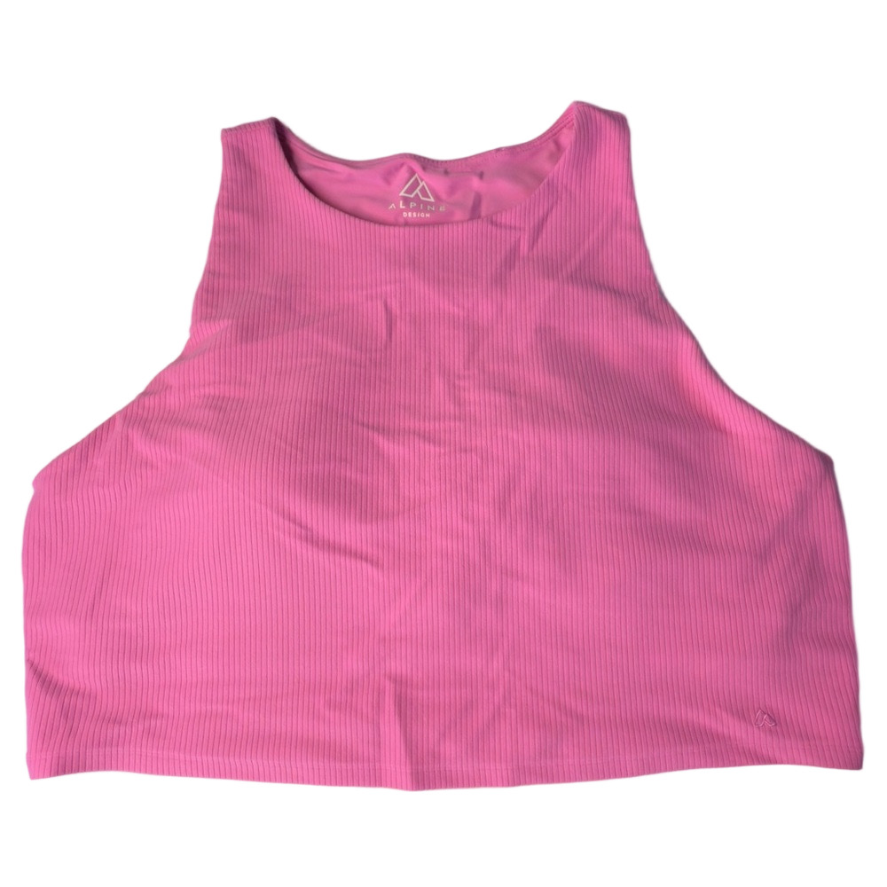 Alpine Design pink yoga sports bra workout top Women’s size XXL | ab7-10